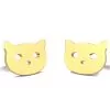 Cat Earrings Gold