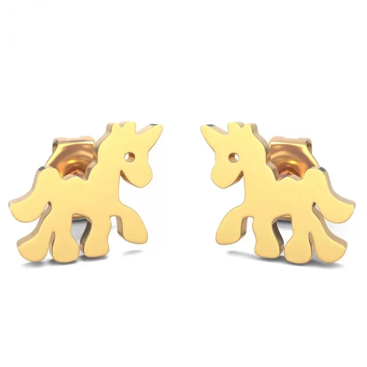 unicorn earrings gold 750x750