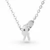 Cheerleading Style 1- Standing Pendant Necklace Silver